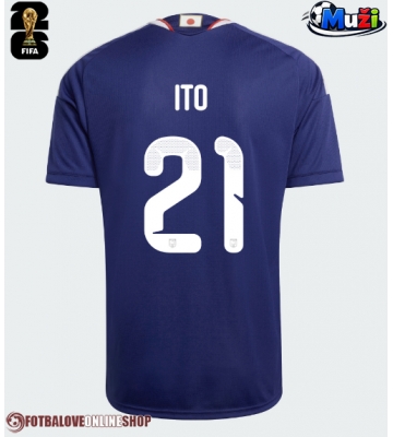 Japonsko Hiroki Ito #21 Domácí Dres MS 2026 Krátkým Rukávem